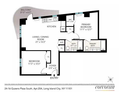 24-16 Queens Plz S #20A, New York City, NY 11101