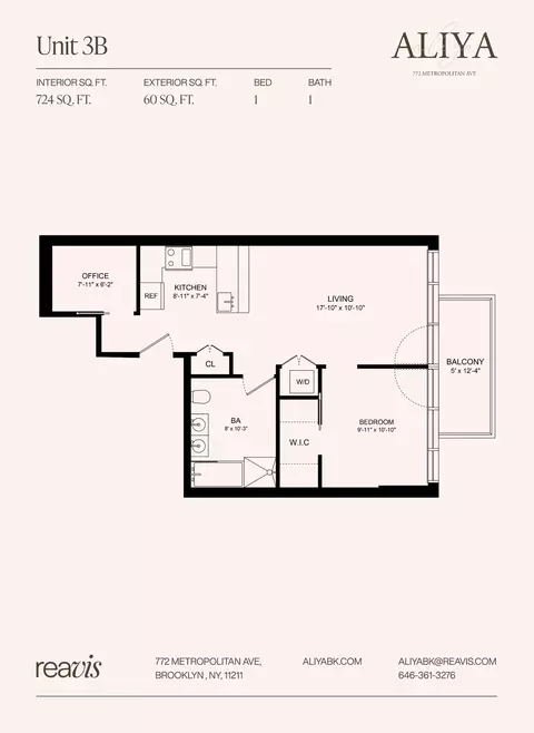 772 Metropolitan Ave #3-B, Brooklyn, NY 11211