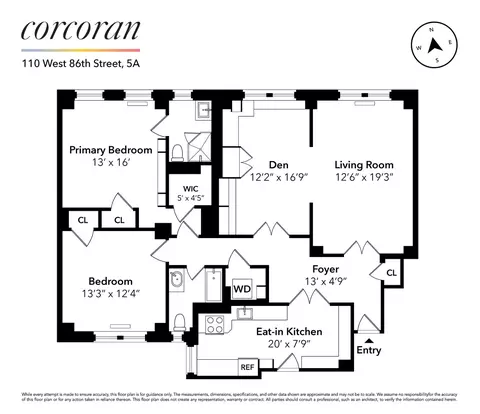 110 W 86th St #5A, New York, NY 10024