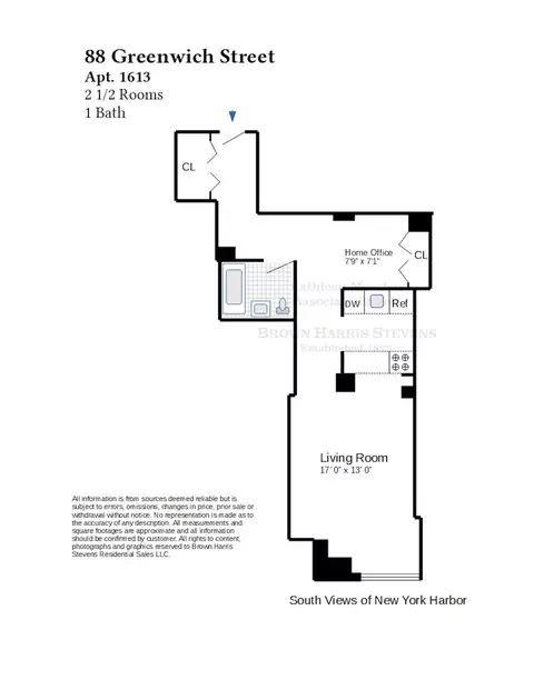 88 Greenwich St #1613, New York, NY 10006
