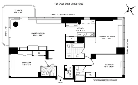 167 E 61st St #26C, New York, NY 10065