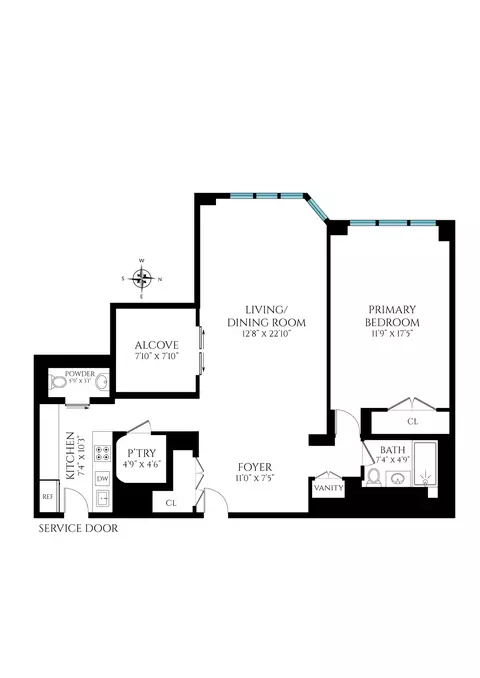 400 E 56th St #39F, New York, NY 10022