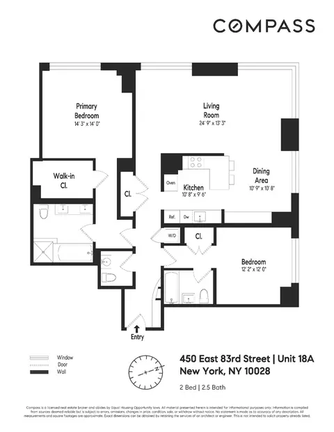 450 E 83rd St #18A, New York, NY 10028