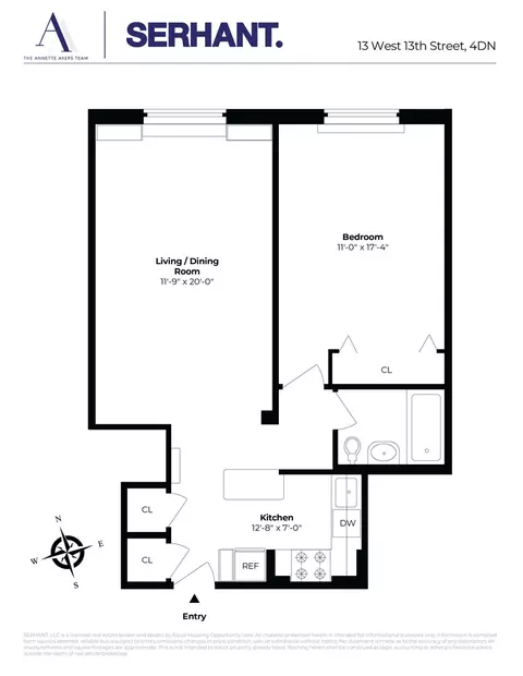 13 W 13th St #4DN, New York, NY 10011