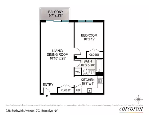 228 Bushwick Ave #7C, Brooklyn, NY 11206