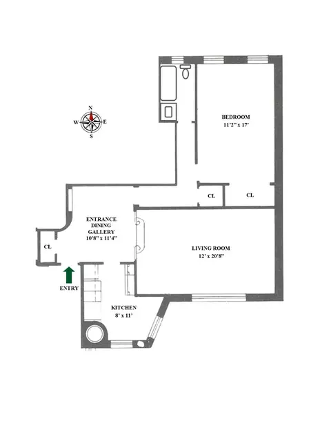 161 E 91st St #2B, New York, NY 10128