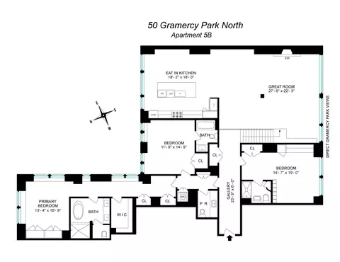 50 Gramercy Park N #5B, New York, NY 10010