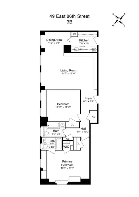 49 E 86th St #3B, New York, NY 10028
