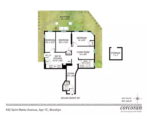 442 St Marks Ave #1C, Brooklyn, NY 11238