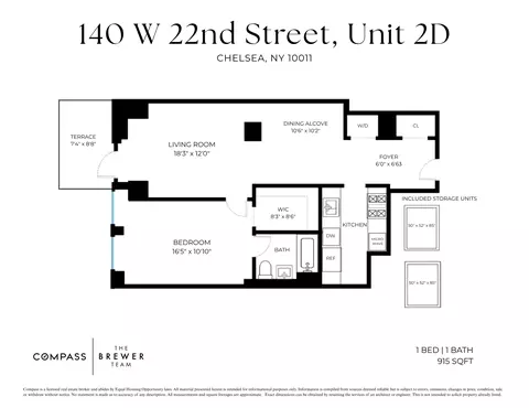 140 W 22nd St #2D, New York, NY 10011