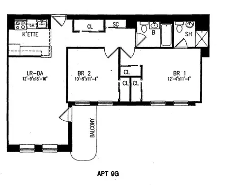 1825 Madison Ave #9G, New York, NY 10035