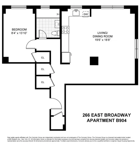 266 E Broadway #B904, New York, NY 10002