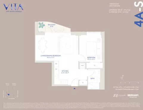 401 W 37th St #4AS, New York, NY 10018