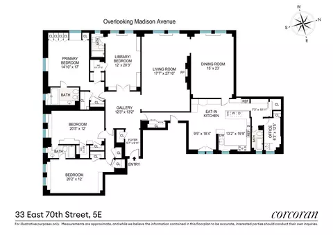 33 E 70th St #5E, New York, NY 10021