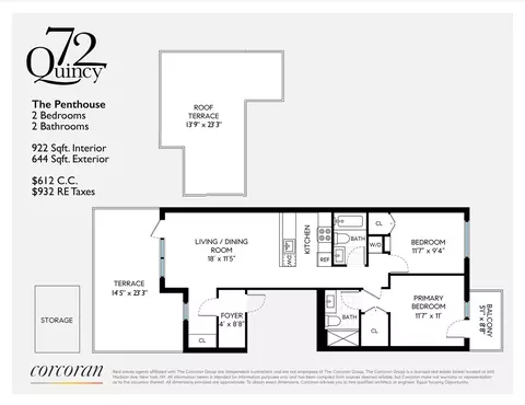 72 Quincy St #PENTHOUSE, Brooklyn, NY 11238