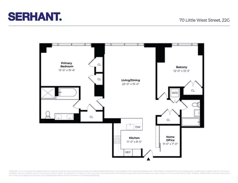 70 Little West St #22G, New York City, NY 10280