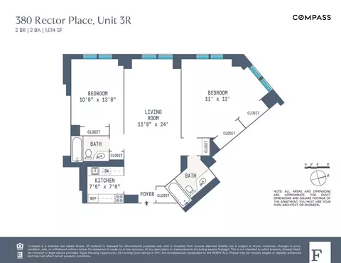 380 Rector Pl #3R, New York, NY 10280