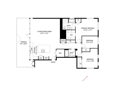 440 Atlantic Ave #PH1, Brooklyn, NY 11217