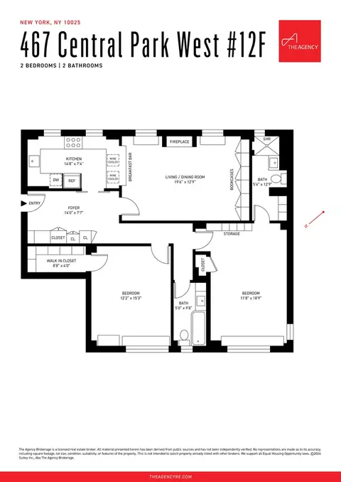 467 Central Park W #12F, New York, NY 10025