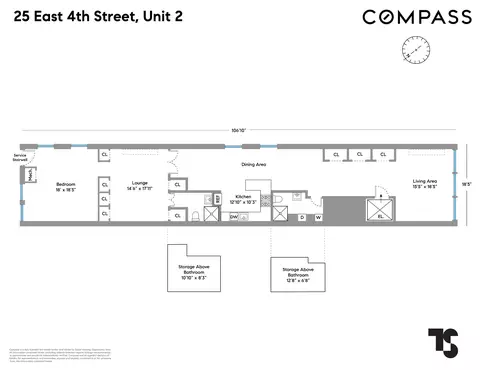 25 E 4th St #2, New York, NY 10003