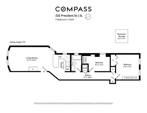 232 President St #2L, Brooklyn, NY 11231