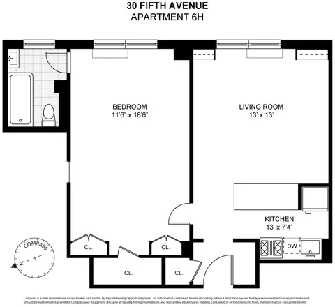 30 5th Ave #6H, New York, NY 10011