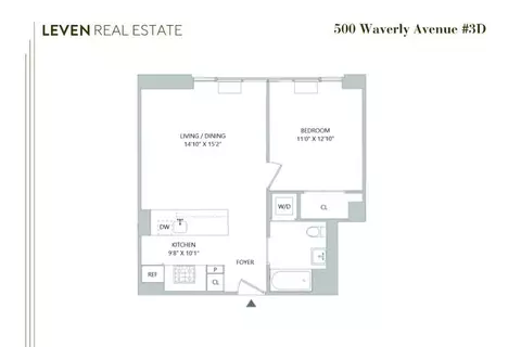 500 Waverly Ave #3D, Brooklyn, NY 11238