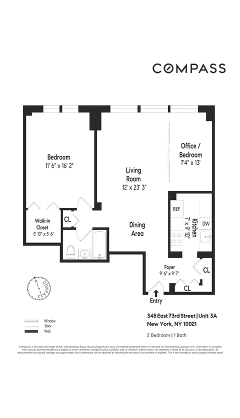 345 E 73rd St #3A, New York, NY 10021