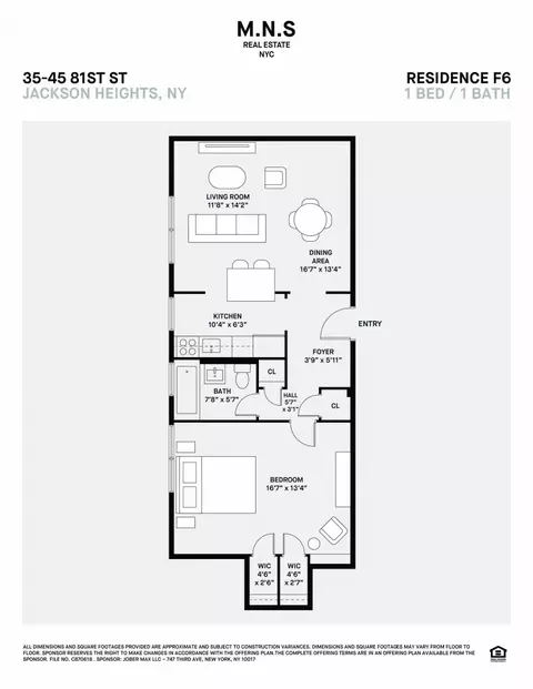 35-45 81st St #F-6, New York City, NY 11372