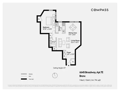 6645 Broadway #7E, New York City, NY 10471