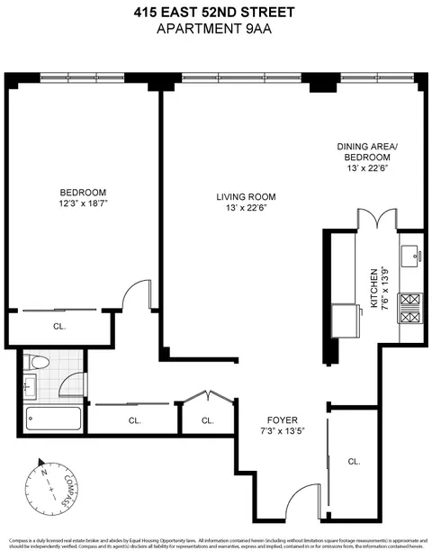 415 E 52nd St #9AA, New York, NY 10022