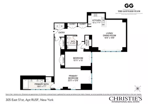 305 E 51st St #RU5F, New York, NY 10022