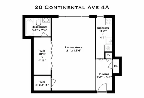 20 Continental Ave #4A, New York City, NY 11375