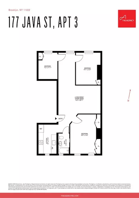 Floorplan - 177 Java St, Brooklyn, NY 11222 photo 3 of 3