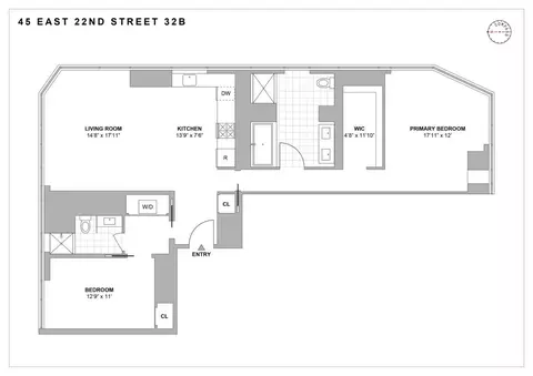 45 E 22nd St #32B, New York, NY 10010