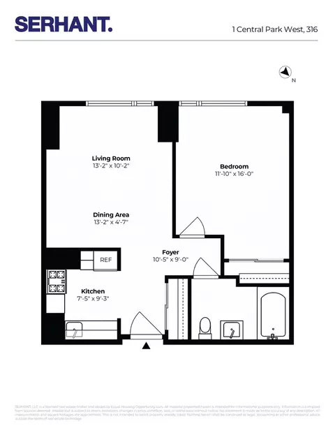 1 Central Park W #316, New York, NY 10023