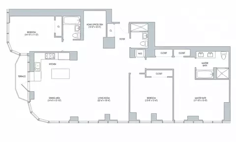 555 W 59th St #32B, New York, NY 10019