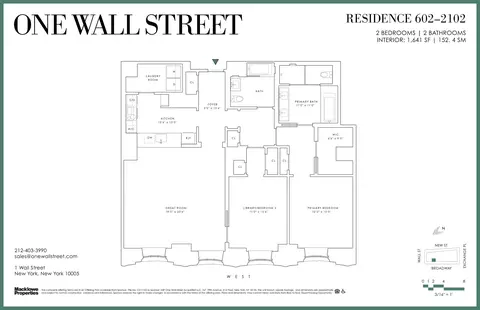 1 Wall St #1602, New York, NY 10005