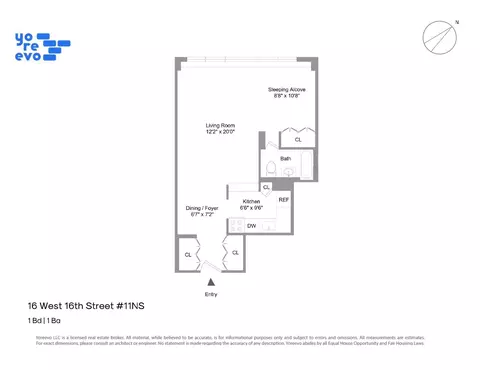 16 W 16th St #11NS, New York, NY 10011
