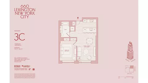 660 Lexington Ave #3C, New York, NY 10022
