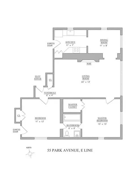 55 Park Ave #4EAST, New York, NY 10016