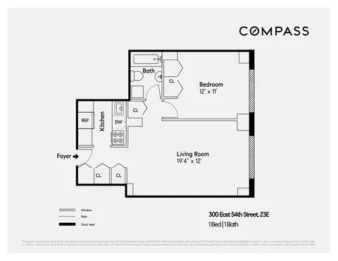300 E 54th St #23E, New York, NY 10022