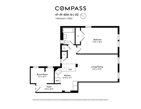 47-39 40th St #2G, New York City, NY 11104