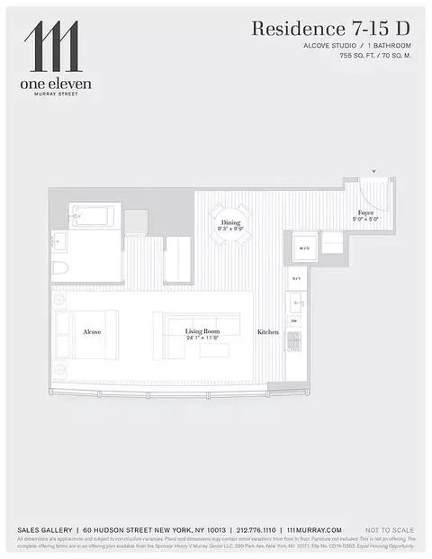 111 Murray St #7D, New York, NY 10007