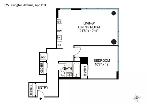 325 Lexington Ave #11D, New York, NY 10016