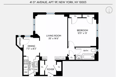 41 Fifth Ave #9F, New York, NY 10003