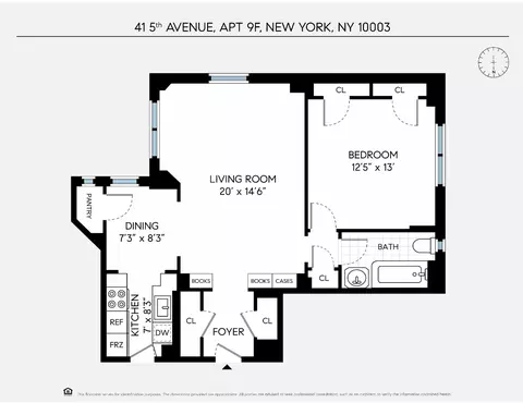 41 Fifth Ave #9F, New York, NY 10003