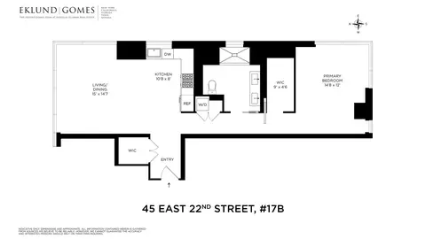 45 E 22nd St #17B, New York, NY 10010