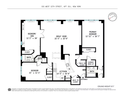 101 W 12th St #15JK, New York, NY 10011