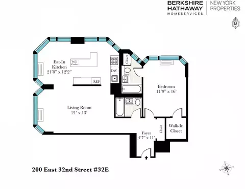 200 E 32nd St #32E, New York, NY 10016